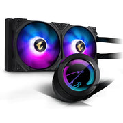 GIGABYTE AORUS WATERFORCE 280 Processor Allt-i-ett vätskekylare Svart