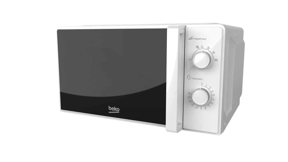 Beko MOC20100WFB Vit Enbart mikrovågsugn Bänkdiskmaskin 20 l 700 W
