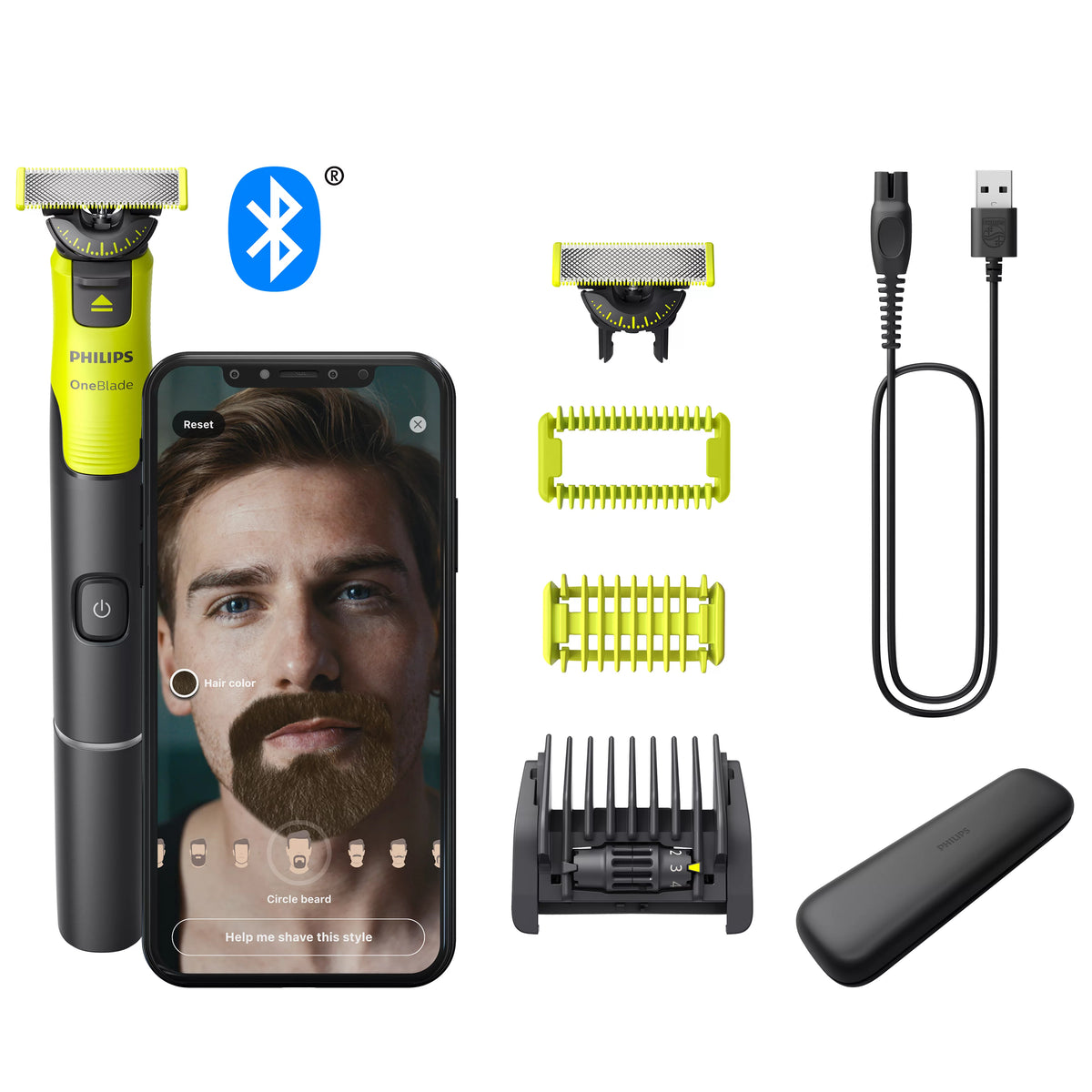 Philips OneBlade 360 with Connectivity QP4631/65 Ansikte + kropp