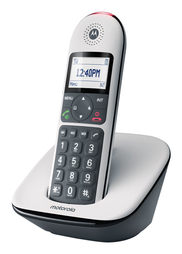 Motorola CD5001 DECT-telefon Namn och uppringnings-ID Grå