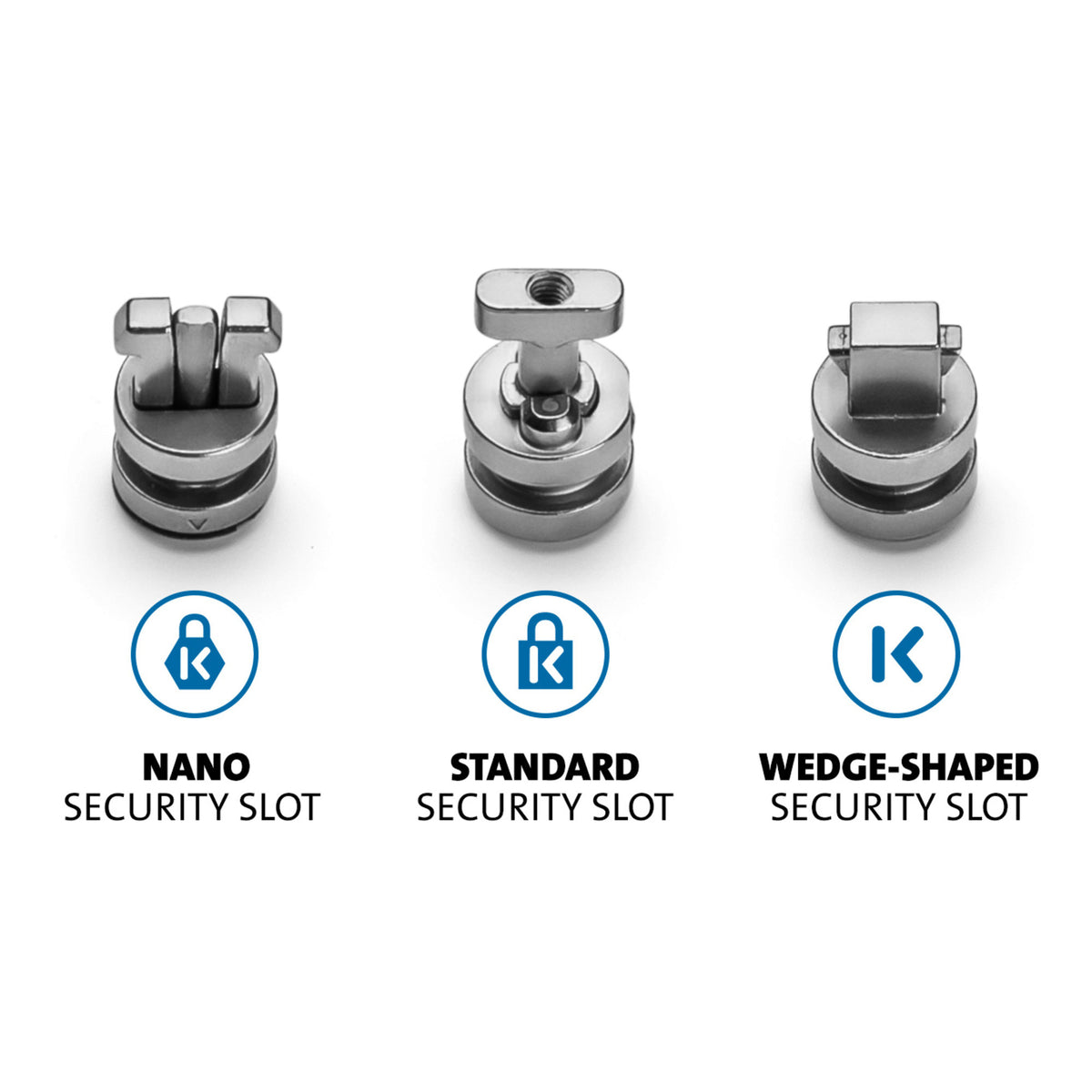 Kensington ClickSafe säkerhetsfästessats för universalspår