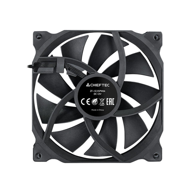 Chieftec ZF-1225PWM kylsystem för dator Datorväska Fan