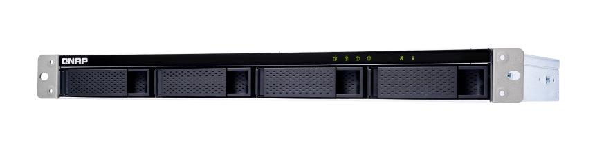 QNAP TL-R400S Hölje för lagringsenheter HDD- / SSD kabinett Svart