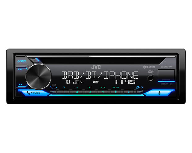 JVC KD-DB922BT Svart 200 W