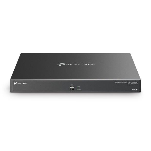 TP-Link VIGI NVR4016H nätverksvideobandspelare (NVR) Svart