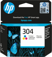HP 304 trefärgs original bläckpatron