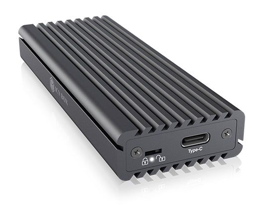 ICY BOX IB-1817MC-C31 SSD-inkapsling Grå M.2