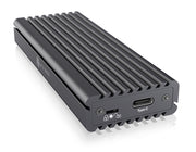 ICY BOX IB-1817MC-C31 SSD-inkapsling Grå M.2