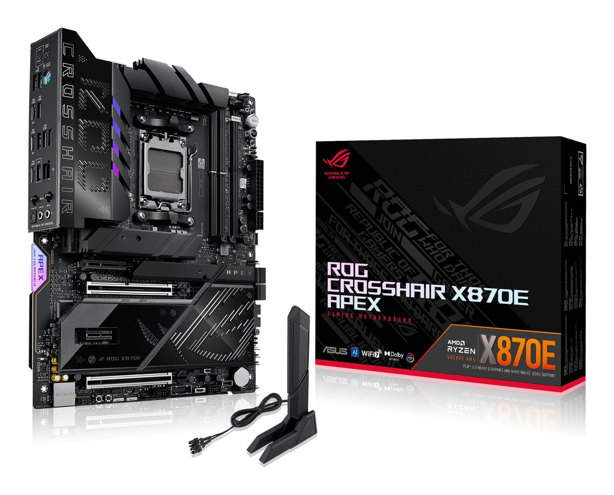 ASUS ROG CROSSHAIR X870E APEX AMD X870E AM5-sockel ATX