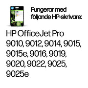 HP 963 4-pack originalbläckpatroner svart/cyan/magenta/gul