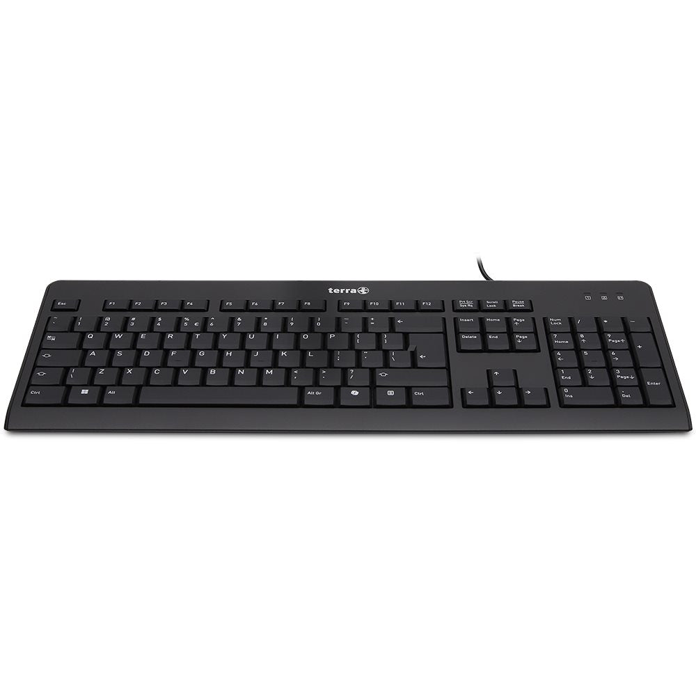 TERRA Keyboard 1500 Corded [US/EU] tangentbord Universal USB QWERTY Engelska (USA)