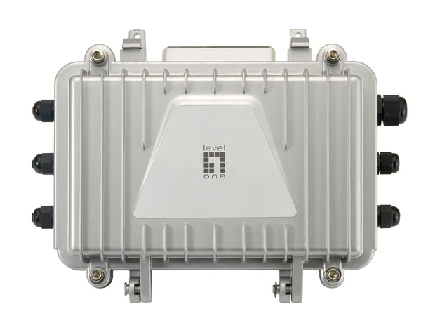 LevelOne PFE-1014R nätverksförlängare Nätverksmottagare Grå
