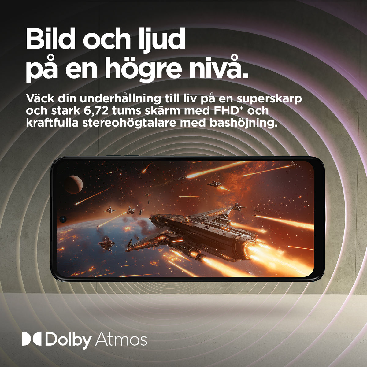 Motorola moto g15 - 128 GB - Grön