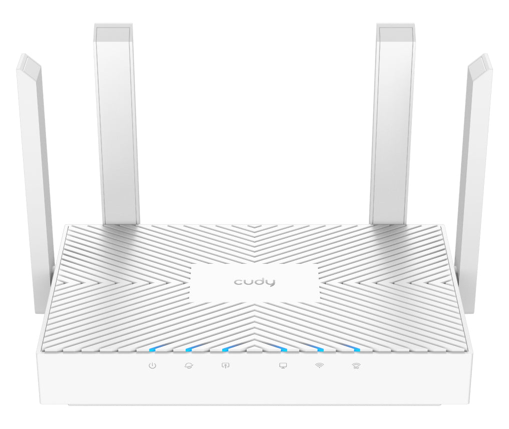 Cudy WR1300E trådlös router Gigabit Ethernet Dual-band (2,4 GHz / 5 GHz) Vit