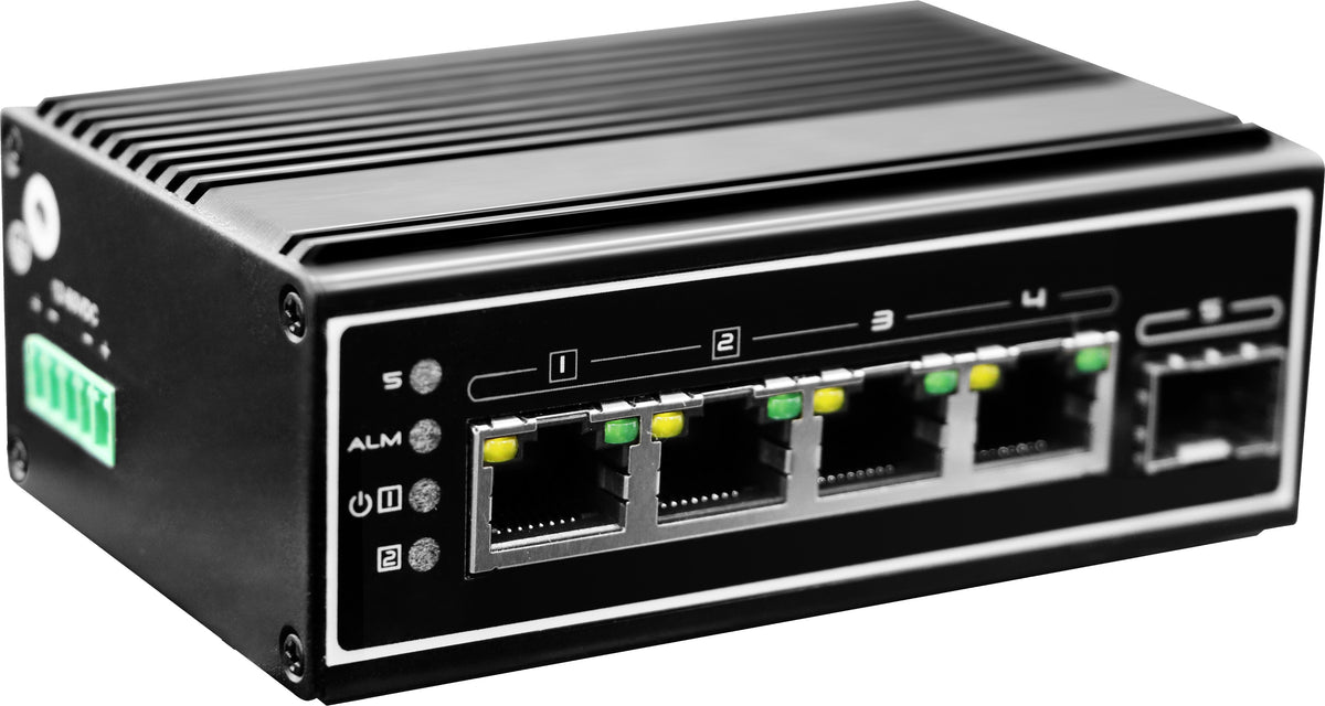 LevelOne IGP-0502 nätverksswitchar Ohanterad Gigabit Ethernet (10/100/1000)