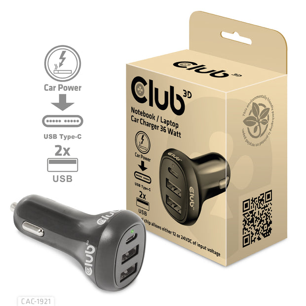 CLUB3D CAC-1921 mobilladdare