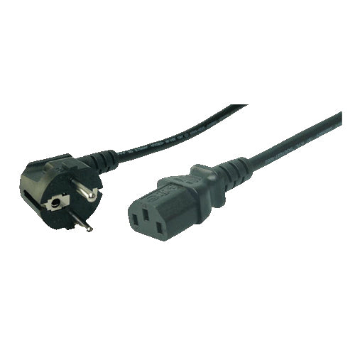 LogiLink CP095 strömkablar Svart 3 m CEE7/7 C13 coupler