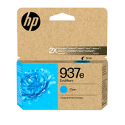HP 937e EvoMore cyan originalbläckpatron