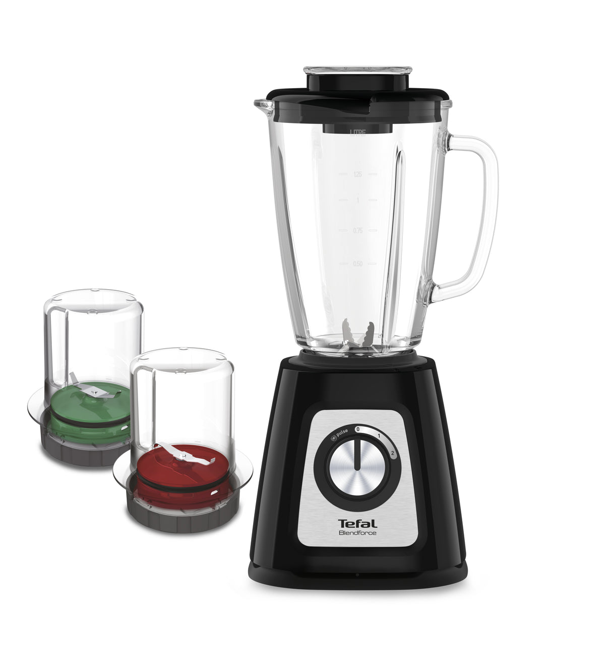 Tefal BlendForce II BL4388 mixer 1,25 l Bänkmixer 800 W Svart