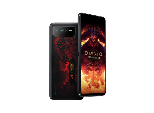 ASUS ROG Phone 6 Diablo Immortal Edition - 512 GB - Svart, Röd