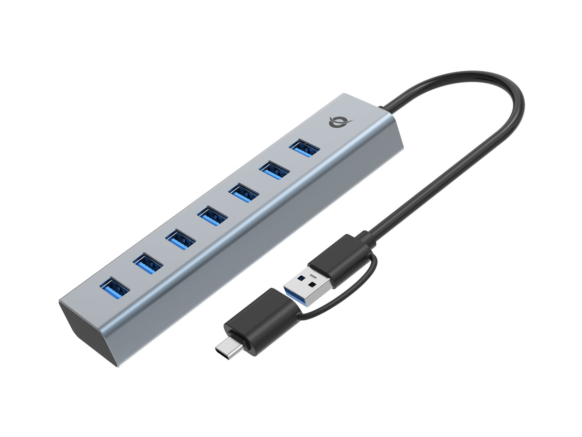 Conceptronic HUBBIES21G gränssnittshubbar USB 3.2 Gen 1 (3.1 Gen 1) Type-A 5000