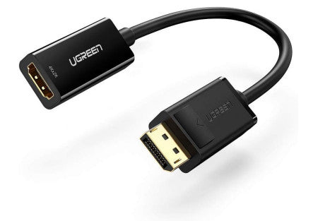 Ugreen 40363 videokabeladapter 0,25 m DisplayPort HDMI Svart