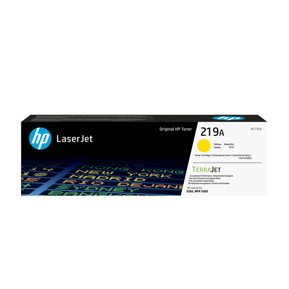 HP 219A gul LaserJet-originaltonerkassett