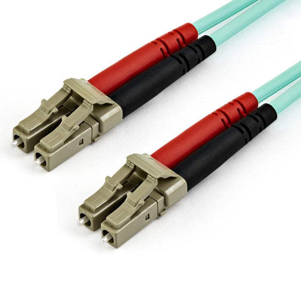StarTech.com 10 m OM4 LC till LC-multiläge duplex fiberoptisk patchkabel
