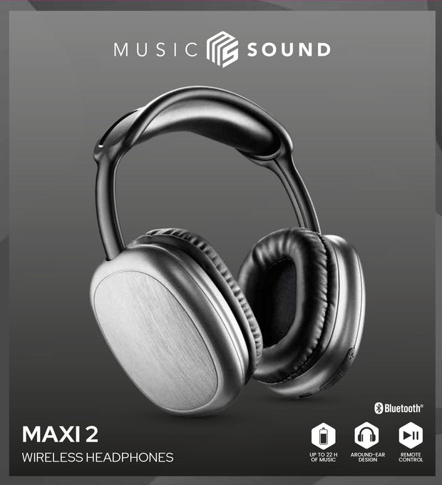 Music Sound MAXI2 Headset Trådlös Huvudband Samtal/musik USB Type-C