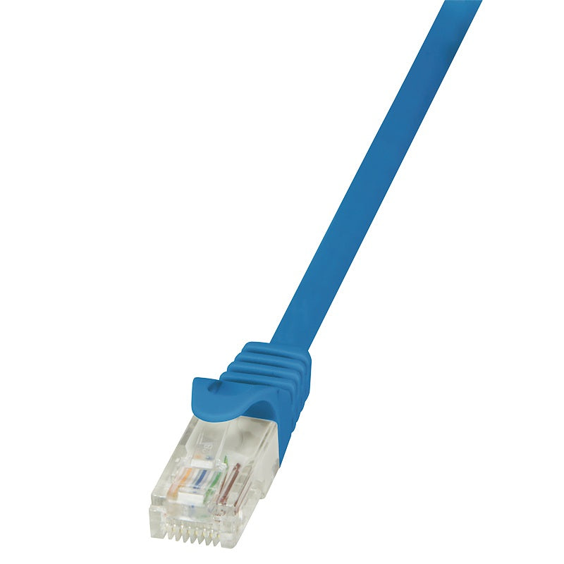 LogiLink 0.5m Cat.6 U/UTP RJ45 nätverkskablar Blå 0,5 m Cat6 U/FTP (STP)