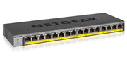NETGEAR GS116LP Ohanterad Gigabit Ethernet (10/100/1000) Strömförsörjning via
