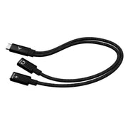 i-tec C31DUALSPLITTERCBLPD USB-kablar USB 2.0 0,3 m USB C 2 x USB C 100 W Svart