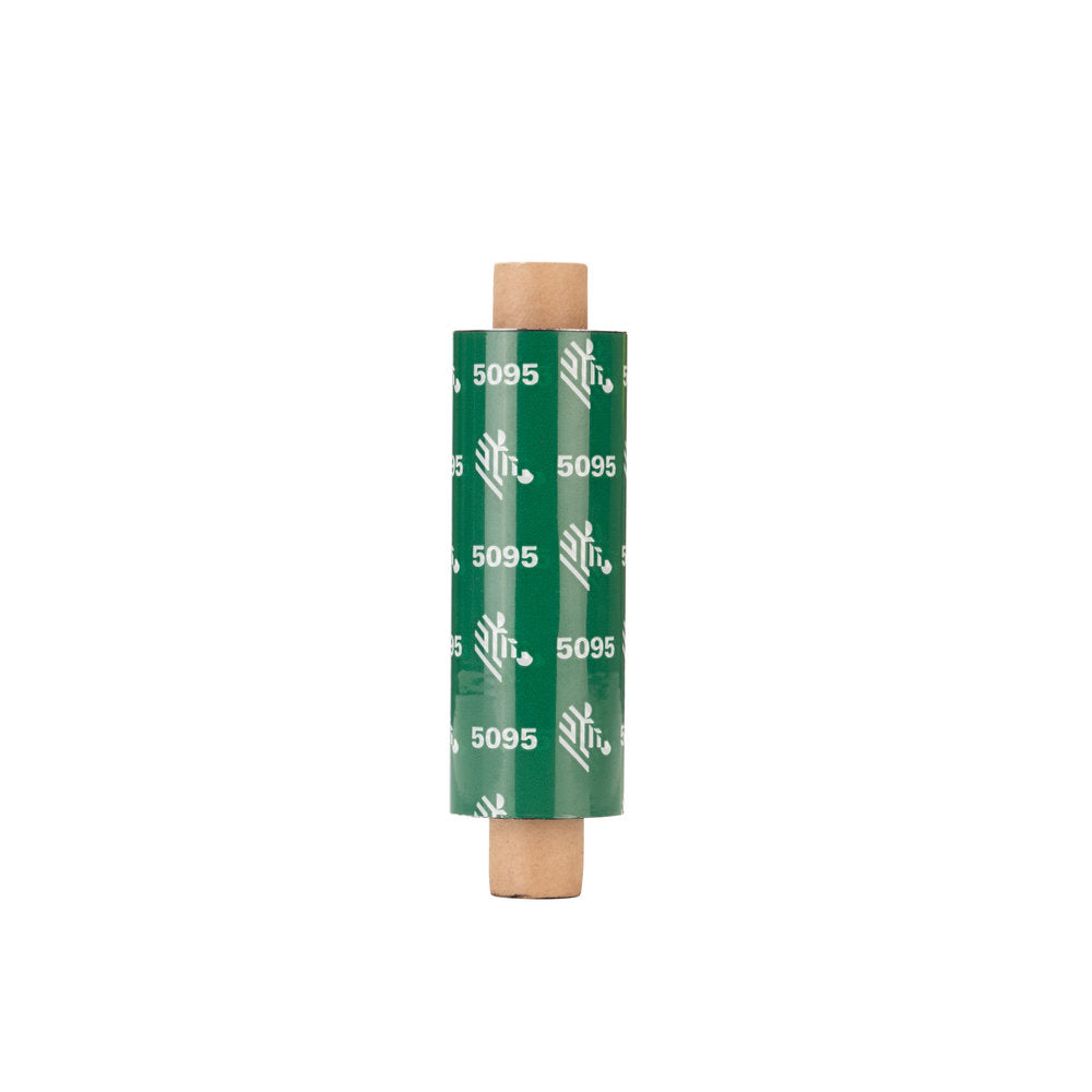 Zebra 5095 Resin värmeband 74 m Svart