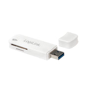 LogiLink CR0034A kortläsare USB 3.2 Gen 1 (3.1 Gen 1) Vit