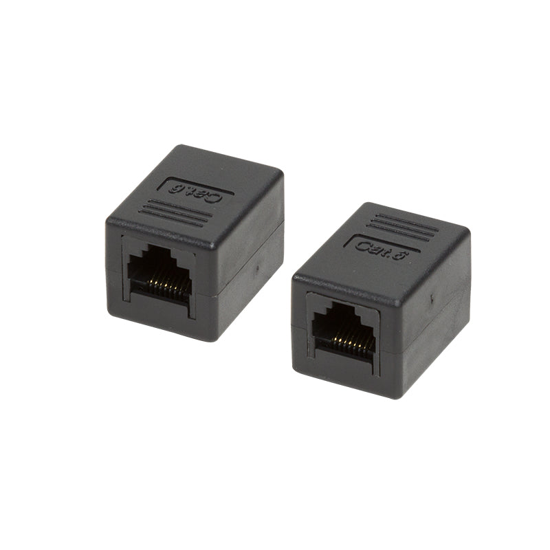 LogiLink NP0034A kabelomvandlare (hane/hona) RJ-45 Svart