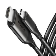Axagon RVC-HI2MC videokabeladapter 1,8 m USB Type-C HDMI Svart