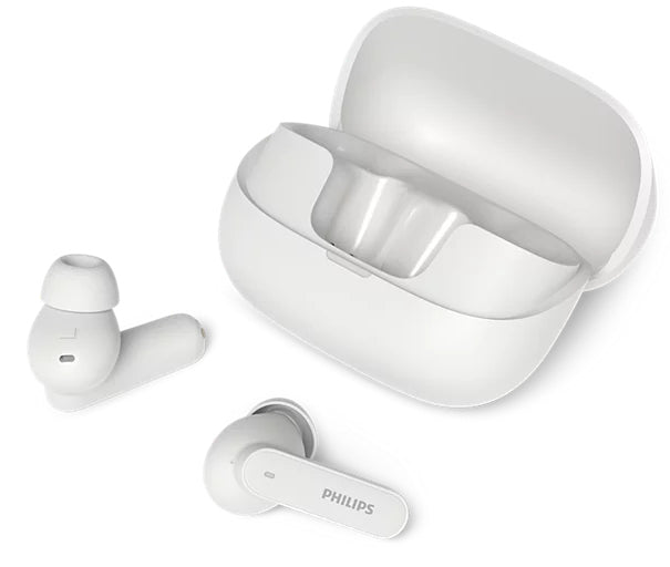 Philips TAT3000WT/00 hörlur och headset True Wireless Stereo (TWS) I öra Samtal/musik USB Type-C