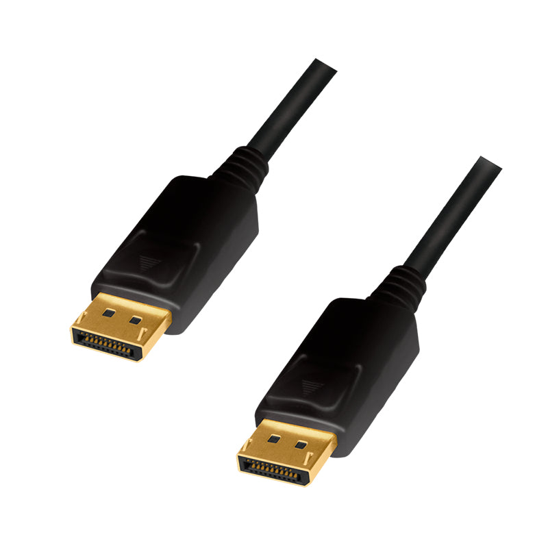 LogiLink CD0101 DisplayPort-kabel 2 m Svart