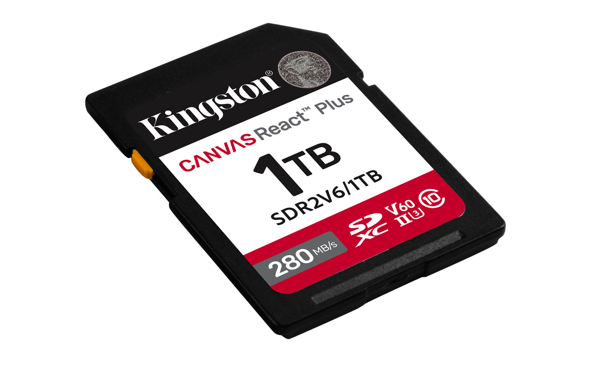 Kingston Canvas React Plus SDXC UHS-II Memory Card