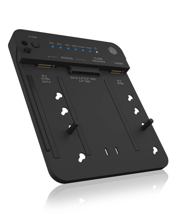 ICY BOX IB-2913MCL-C31 USB 3.2 Gen 2 (3.1 Gen 2) Type-C Svart