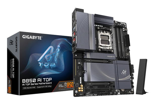 GIGABYTE B850 AI TOP moderkort AMD B850 AM5-sockel ATX
