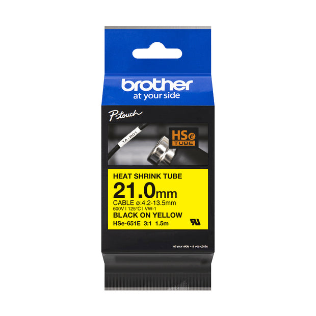 Brother HSE-651E etikett-tejp
