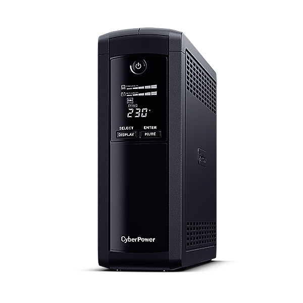 CyberPower VP1600EILCD strömskydd (UPS) Linjeinteraktiv 1,6 kVA 960 W 8 AC-utgångar