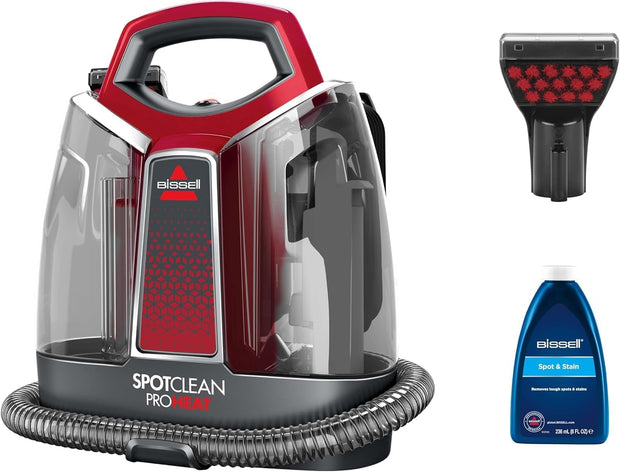 Bissell SpotClean ProHeat mattvätt Handhållen Djup Röd