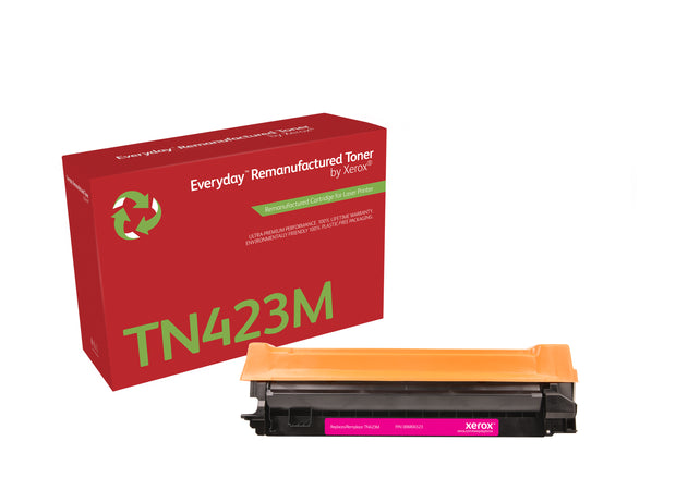 Everyday Magenta Remanufactured Toner by Xerox compatible with Brother TN423M