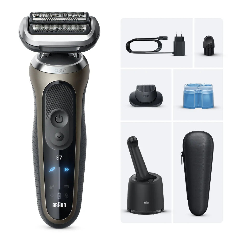 Braun Series 7 72-C7200cc Folierakapparat Trimmer Svart