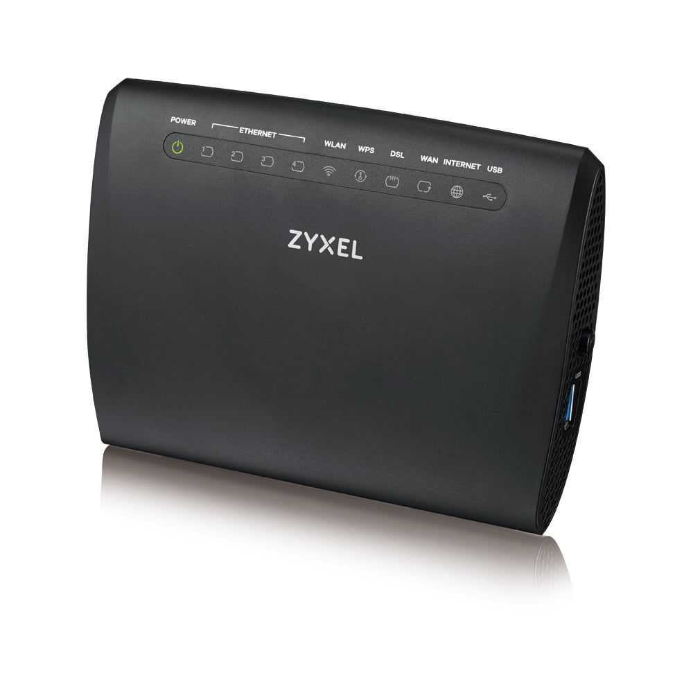 Zyxel VMG3312-T20A trådlös router Gigabit Ethernet Singel-band (2,4 GHz) Vit