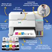 Epson EcoTank ET-3956 - Bläckstråleskrivare - Duplex