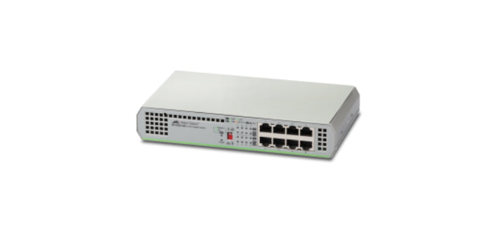 Allied Telesis AT-GS910/8-50 Ohanterad Gigabit Ethernet (10/100/1000) Grå