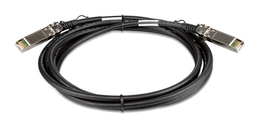 D-Link DEM-CB300S InfiniBand och fiberoptisk kabel 3 m SFP+ Svart